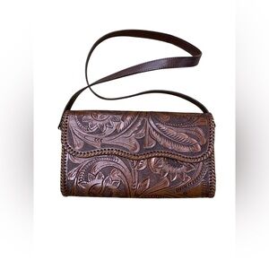 Mariana Embossed Crossbody Bag